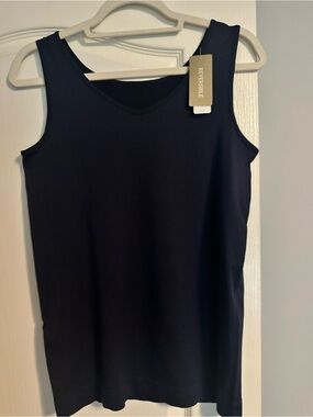 Chico's Women's Reversible Tank Top - Dark Navy